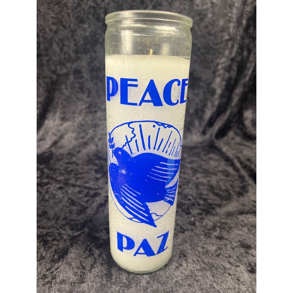 White Peace 7-Day Spiritual Candle, Paz